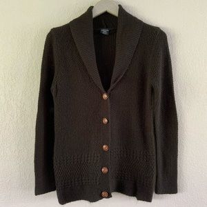 Faded Glory Black Cardigan